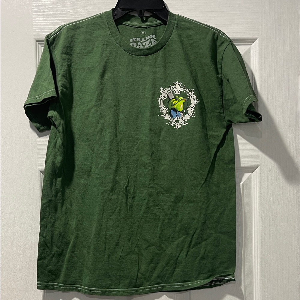 Strange Daze Green Graphic T-Shirt